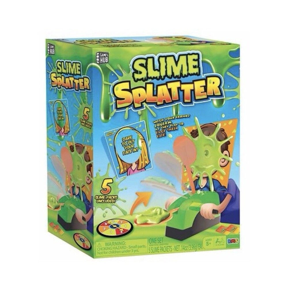 Slime Splatter Games Hub -  Family Kid Friendly Games - New